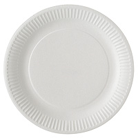 Assiettes Carton Blanches Mariage