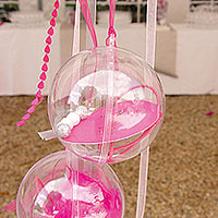 La Boule Géante Translucide de Décoration 16 cm