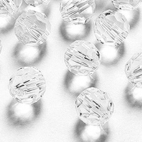 Petites Boules Déco Transparentes Percées