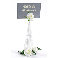 Dome Paillété Géant Marque Table Mariage