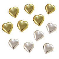 Dragées Petits Coeurs Chocolat Argent ou Doré 500g