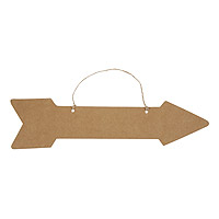 Flèche Signalétique Kraft Mariage