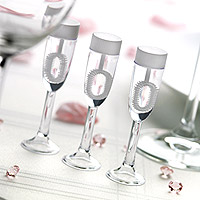 Flutes Champagne Bulle de Savon Mariage