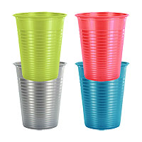 Gobelets Plastiques Couleur Nacrée pas cher