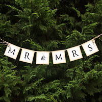 La Bannière Fannions Vintage MR and MRS