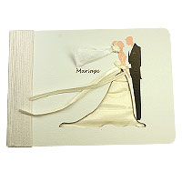 Livre d'Or Mariage Detouré Robe Mariée