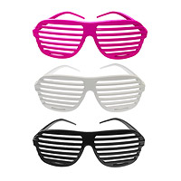 Paire de Lunettes Striées Fun