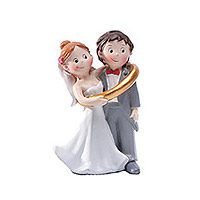La MINI Figurine des Mariés Style BD Alliance Autour