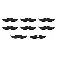 Mini Moustaches Autocollantes Déco