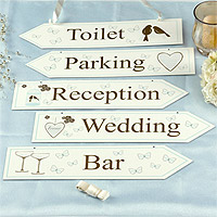 Flèches Signalisation Mariage Papillon