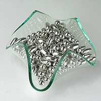 Buches et Billes en Sucre Argent 200g