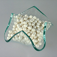 Perles en Sucre Nacrées Blanc 200g