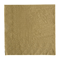 Serviettes Papier Couleur Kraft Vintage