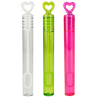 Tubes Transparents Bulles de Savon Couleur pas cher
