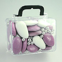 Valises Pvc Transparent Contenant Dragées