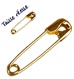 Épingles à Nourrice Métal 38 Mm - Lot De 1000 Pièces - Pour Vêtements, Couture, Loisirs Créatifs, Bijoux - Solides Et Réutilisables