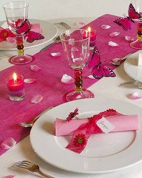 chemin de table de mariage