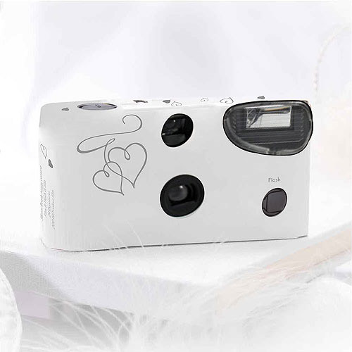 Appareils Photos Jetables Blanc Mariage