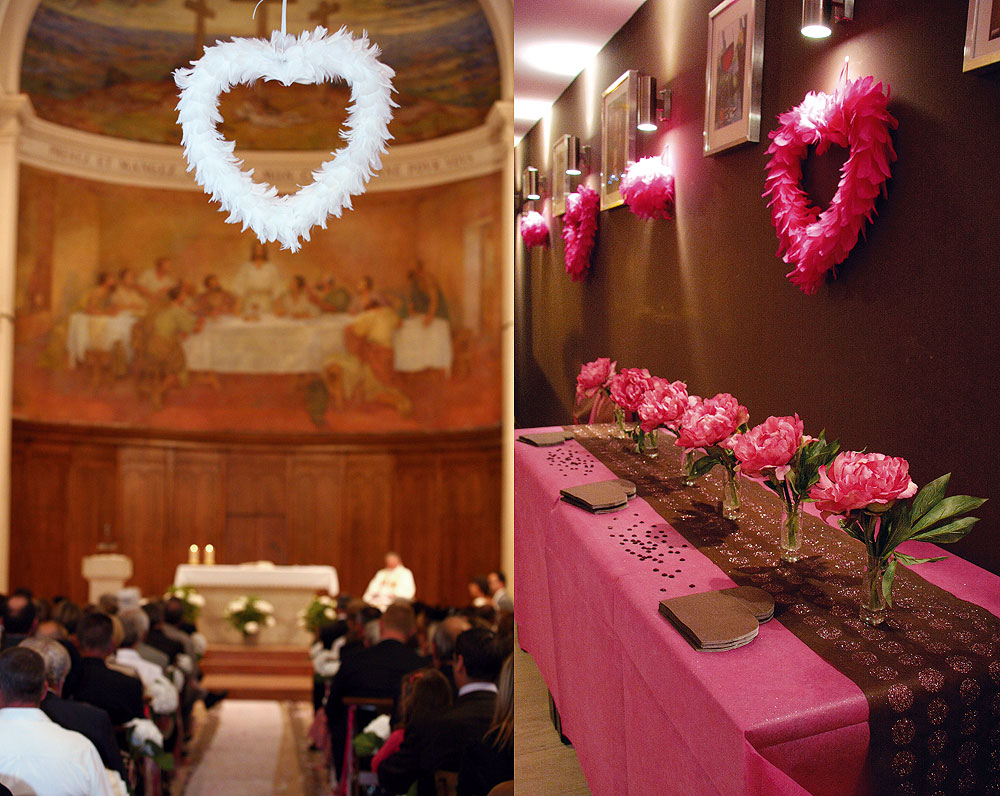 coeur decoration mariage