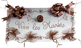 Kit Décoration Voiture Mariage Chocolat