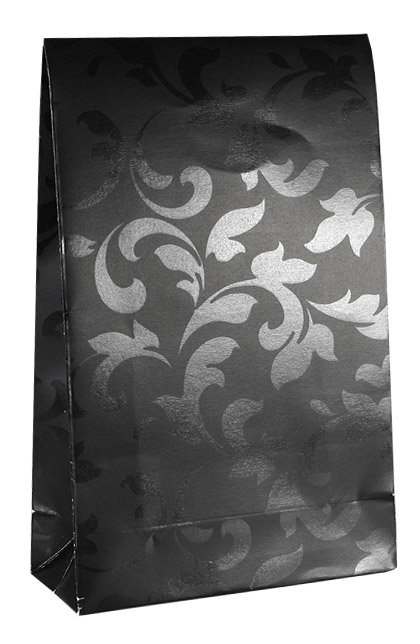 Pochette Cadeau Noire Vernie Arabesque pas cher