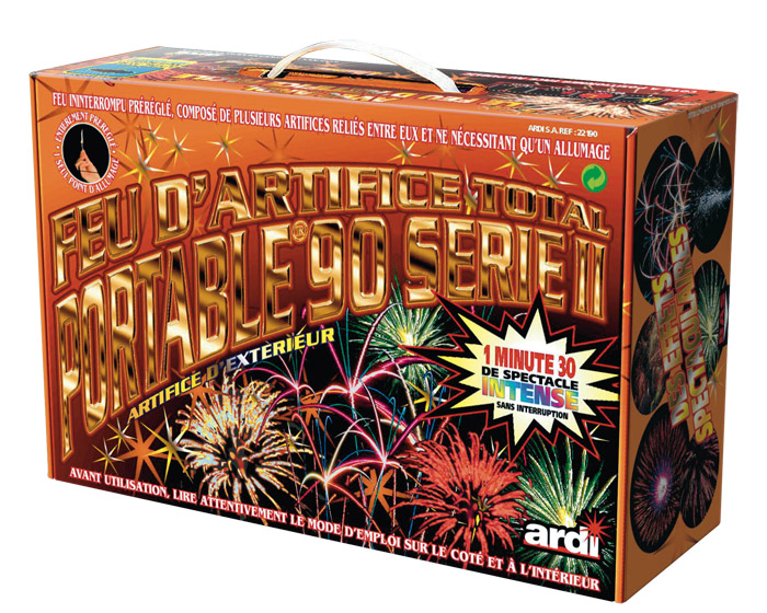 Feu d'Artifice Automatique Portable 90