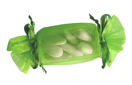 Bonbons en Organza Contenant Dragées