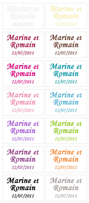 Etiquettes autocollantes personnalisées mariage,Étiquette autocollante  ronde personnalisée, nom et date personnalisés,autocollant personnalisable  (100