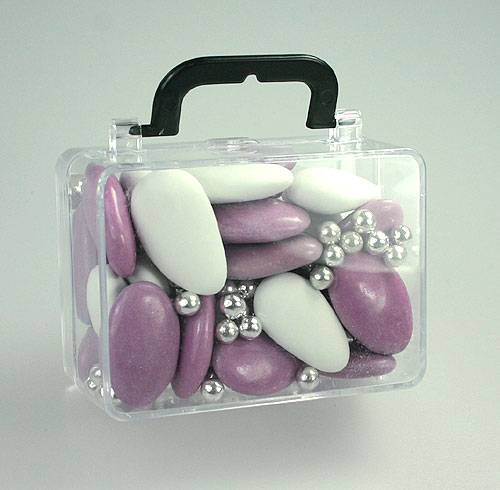 Valises Pvc Transparent Contenant Dragées