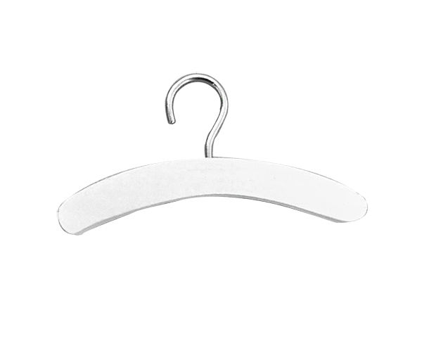 Petit Cintre Bois Blanc Déco Baptême