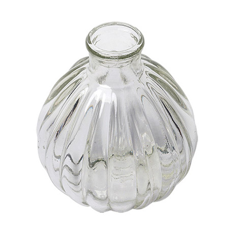 Vases et coupelles en verre mariage
