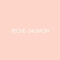 Couleur Pêche - Saumon