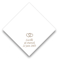 Nos Serviettes de Table personnalisées imprimées