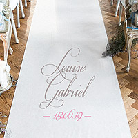 Tapis d'église personnalisé