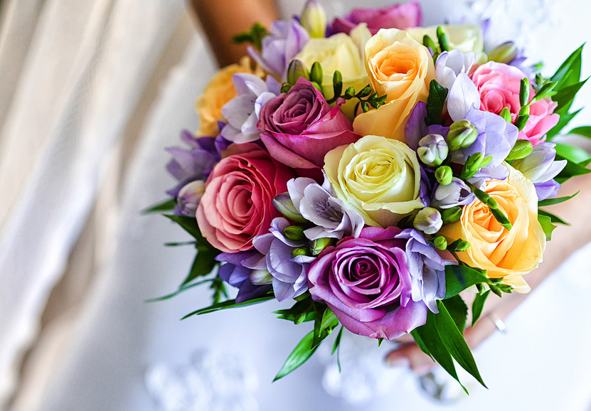 Bouquet fleurs mariage