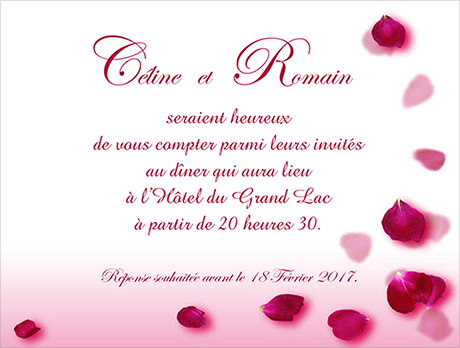 Invitation anniversaire de mariage Carte classique et vintage 