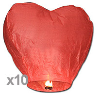 Sky Lantern Coeur Rouge Discount