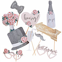 Accessoires Photobooth Rustique