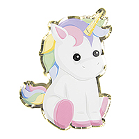 Assiettes Anniversaire Baby Licorne x8
