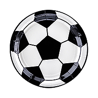 Assiettes Anniversaire Ballon Football x6