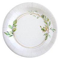 Assiettes Bonheur Botanique x10