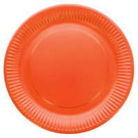 Assiette Ronde Cartonnée Terracotta Coachella