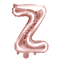 Ballon Lettre Z Rose Gold