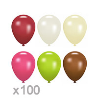 PETITS Ballons Nacrés x100