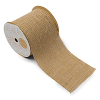 Ruban Toile de Jute 10cm Large