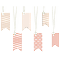 Etiquettes Candy Bar Fanion Sweet Ruban