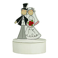 Boites Dragées Bois Mariage
