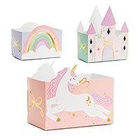 Boîtes à Goûter Anniversaire Thème Licorne