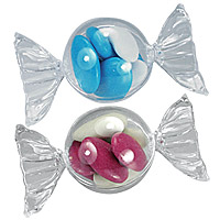 Bonbons Papillottes Pvc Transparent Contenant dragées