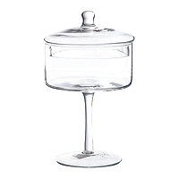 Bonbonnière en Verre Candy Bar sur Pied
